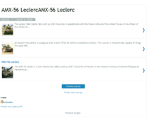 Tablet Screenshot of amx-56leclerc-tank.blogspot.com