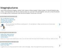 Tablet Screenshot of bloggingbuckaroo.blogspot.com