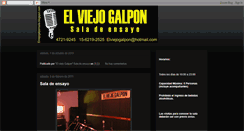 Desktop Screenshot of elviejogalponsala.blogspot.com