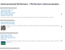 Tablet Screenshot of interconnectedperformers.blogspot.com