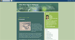 Desktop Screenshot of fiftyninedays.blogspot.com