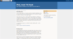 Desktop Screenshot of ipodyour02saab.blogspot.com