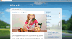 Desktop Screenshot of kishikoyuki.blogspot.com