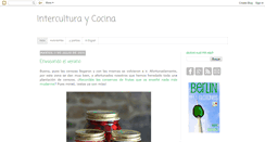 Desktop Screenshot of interculturaycocina.blogspot.com