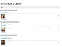 Tablet Screenshot of interculturaycocina.blogspot.com