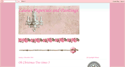 Desktop Screenshot of laurascrafttable.blogspot.com
