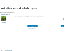 Tablet Screenshot of kasim1juta.blogspot.com