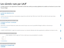 Tablet Screenshot of les-suretes-vues-par-lmjf.blogspot.com