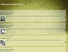 Tablet Screenshot of infiernosinesperados.blogspot.com