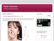 Tablet Screenshot of gadis-indonesia.blogspot.com