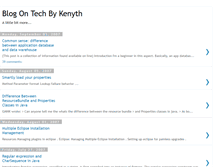 Tablet Screenshot of kenyth-tech.blogspot.com