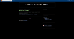 Desktop Screenshot of frantzenracingparts.blogspot.com