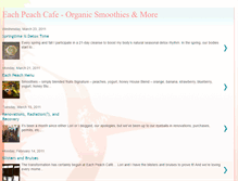 Tablet Screenshot of eachpeachcafe.blogspot.com