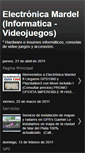 Mobile Screenshot of electronicamardel.blogspot.com