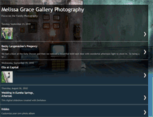 Tablet Screenshot of melissagracegallery.blogspot.com