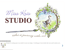 Tablet Screenshot of misskrisstudio.blogspot.com