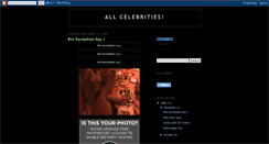 Desktop Screenshot of celebritiesblg.blogspot.com