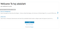 Tablet Screenshot of hajabdullahi.blogspot.com