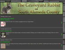 Tablet Screenshot of graveyardrabbitofsouthalamedaco.blogspot.com