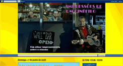 Desktop Screenshot of impressoesdeumcinefilo.blogspot.com