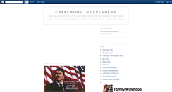 Desktop Screenshot of crestwoodindependentorg.blogspot.com