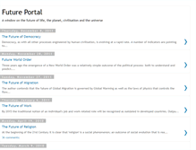 Tablet Screenshot of futureportal.blogspot.com