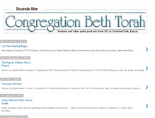 Tablet Screenshot of bethtorah.blogspot.com