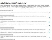 Tablet Screenshot of fabulosarainha.blogspot.com