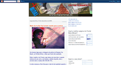 Desktop Screenshot of maisminas.blogspot.com
