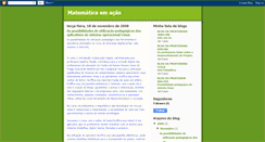 Desktop Screenshot of matematicacao.blogspot.com