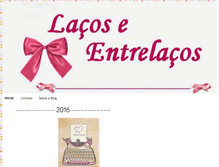 Tablet Screenshot of lacoseentrelacos.blogspot.com