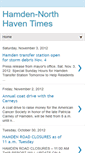 Mobile Screenshot of hamdennorthhaventimes.blogspot.com