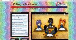 Desktop Screenshot of dominartecine.blogspot.com