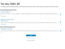 Tablet Screenshot of new-toefl-ibt.blogspot.com