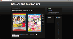 Desktop Screenshot of bollywoodbluraydvd.blogspot.com