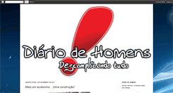 Desktop Screenshot of diariodehomens.blogspot.com