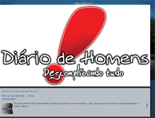 Tablet Screenshot of diariodehomens.blogspot.com