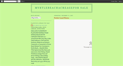 Desktop Screenshot of myrtlebeachacreageforsale.blogspot.com