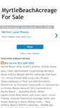 Mobile Screenshot of myrtlebeachacreageforsale.blogspot.com