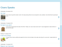 Tablet Screenshot of cicerospeaks.blogspot.com