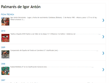 Tablet Screenshot of palmaresigoranton.blogspot.com