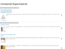 Tablet Screenshot of immaterialsupermaterial.blogspot.com