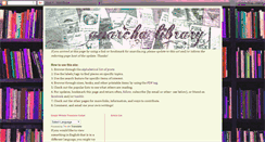 Desktop Screenshot of anarchalibrary.blogspot.com