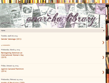 Tablet Screenshot of anarchalibrary.blogspot.com