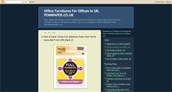 Desktop Screenshot of pennpaperuk.blogspot.com