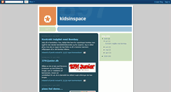 Desktop Screenshot of kidsinspace.blogspot.com