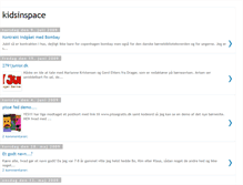 Tablet Screenshot of kidsinspace.blogspot.com