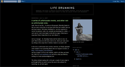 Desktop Screenshot of lifedrumming.blogspot.com