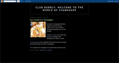 Desktop Screenshot of clubbubbly1.blogspot.com