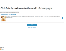 Tablet Screenshot of clubbubbly1.blogspot.com